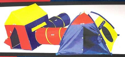 Ryan's Room Mambo Combo Includes Clubhouse, Dome Tent and 2 Play Tunnels