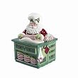 Fitz and Floyd Santa's Kitchen Cookie Jar