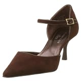 AK Anne Klein Women's Annabeth,Dk Brown Suede,11 M