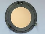 Aluminum Sea-Worn Porthole Mirror 15