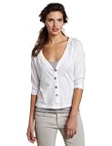 Lilla P Womens Whisper Weight 3/4 Sleeve Easy Raglan Cardigan Shirt