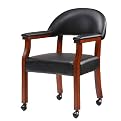 Curved-Back Game Chair- Fruitwood