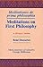 Meditations on First Philosophy / Meditationes de prima philosophia: A Bilingual Edition (English and Latin Edition)