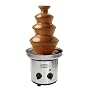 Nostalgia CFF-990 Stainless-Steel 3-Tier Chocolate Fondue Fountain