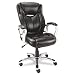 Carrera High Back Leather Chair Black…