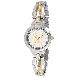 MLB Women's ME-NY3 Elegance Series New York Yankees Pinstripe Watch