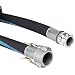 Goodyear EP Versiflo 150 Water Suction/Discharge Hose Assembly, Aluminum Cam And Groove Couplings, 150 PSI Max Pressure