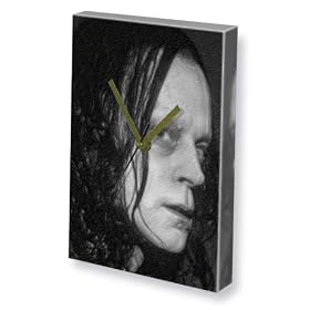 BRAD DOURIF - Canvas Clock (LARGE A3 - Signed by the Artist) #js001