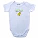 Luvable Friends Zodiac Bodysuit Capricorn, White
