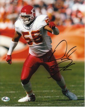 Derrick Johnson signed Kansas City Chiefs 8x10 Photo