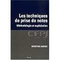 Les techniques de prise de notes : M�thodologie et exploitation
