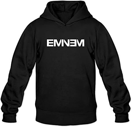 Zcyy Men's Eminem Love The Way You Lie Just Lose It Hoodies Black Medium