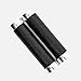 Brooks Saddles Leather Wrap Slender Grips, Black