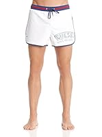 Guess Bañador Tipo Bermuda (Blanco)