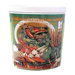 Mae Ploy Thai Green Curry Paste - 14 oz jar