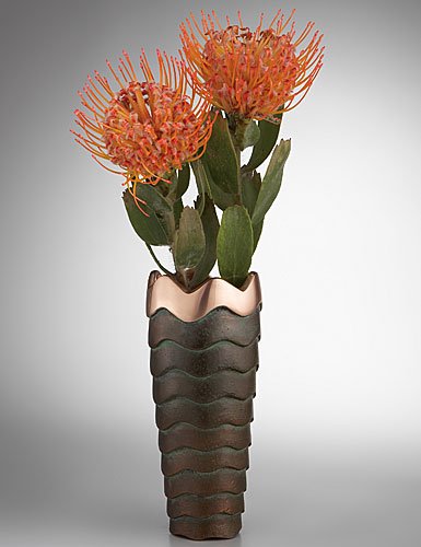 Nambe Copper Canyon Bud Vase 7 Inch By 2 1 2 Inch Dominicnaylorgtbt