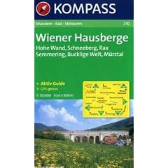 Wiener Hausberge, Rax, Schneeberg: Wander-, Rad- und Skitourenkarte. GPS-genau. 1:50.000