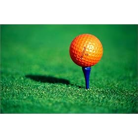 photographie Golf Ball est disperible en (L x H): 110 x 70 cm de R. Cummins