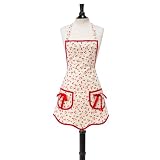 ジェシースティール エプロン Jessie Steele Bib Ava レトロチェリー