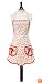 Jessie Steele Ava Bib Apron, Retro Cherries