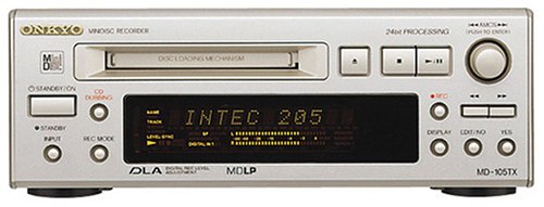 ONKYO INTEC205 MDLP対応MDデッキ MD-105TX(S)