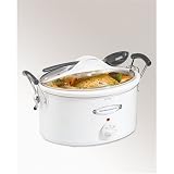 Hamilton Beach 33163HB 6 Quart Oval Slow Cooker Stay Or Go Clip-Tight Lid Lock