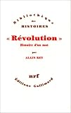 Révolution : histoire d un mot