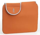 Icon-FPSLV15R-ORG Flip Flop Neoprene Notebook Sleeve (Black/Orange)