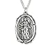 Bob Siemon Sterling Silver "Saint Francis" Medal, 20"
