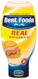 Best Foods Cap Down Squeezable Light Mayo, 18-Ounce Units (Pack of 4)