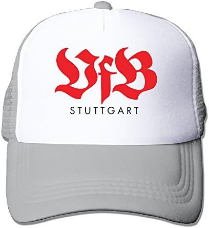 DIYOWNLIFE Bundesliga VfB Stuttgart Verein FÃ¼r Bewegungsspiele Stuttgart 1893 Mesh Cap Baseball Cap Ash