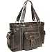 Lady Brown Laptop Tote