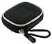 Black Nylon Ultra Slim Hard Shell Bluetooth Carrying Case for Aliph Jawbone and Aliph Jawbone II