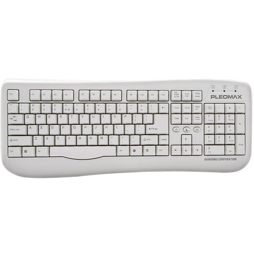 Samsung Pleomax PKB-700W Basic PS/2 Keyboard