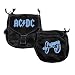 AC/DC BLUE BAND LOGO AND CANNON WOMEN'S HANDBAG