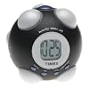 Timex T156B Wake-up Shake and Wake Alarm Clock (Black)