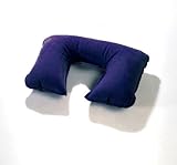 Nackenkissen, aufblasbar, blau - 