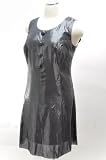 INC International Concepts Silver Iridescence 1 Metallic Sleeveless Dress