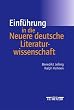 Einf�hrung in die Neuere deutsche Literaturwissenschaft