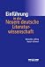 Einführung in die Neuere deutsche Literaturwissenschaft von Benedikt Jeßing, Ralph Köhnen