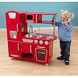 KidKraft Red Vintage Kitchen (Microwave Version)