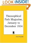 Theosophical Path Magazine, January to December 1934