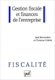 Gestion fiscale et finances de l entreprise