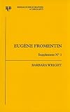 Eugène Fromentin : a bibliography : supplement no.1