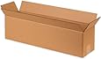 Aviditi 2086 Long Corrugated Box, 20" Length x 8" Width x 6" Height, Kraft (Bundle of 25)