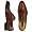 Pakerson Dark Brown Italian Hand Made Calf Leather Oxford Shoes 6 US | 5.5 UK | 40 EU