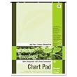 Pacon 945610 S.a.v.e recycled chart pad, 1" ruling, 5-hole punched, 24 x 32, 70 sheets/pad