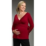 Aimee Essential Wrap Nursing and Maternity Top (Long Sleeved)