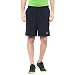 Aurro Sports Navy/Lime Stretch Shorts (Size:- M) RS.349.00