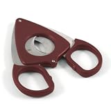 Credo Red ABS Double Blade Guillotine Cigar Cutter